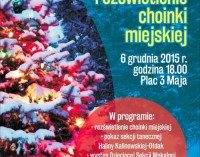 Rozświetlenie choinki w Wołominie