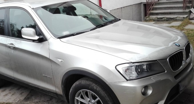 Skradzione BMW znaleziono w Wołominie