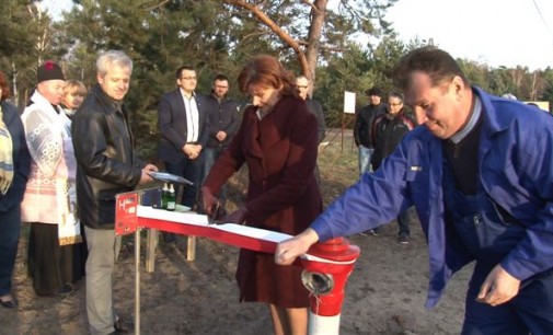 I etap wodociągu w Łąkach uruchomiony