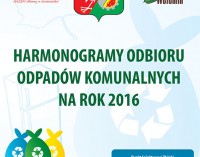Wołomin. Harmonogram odbioru odpadów 2016