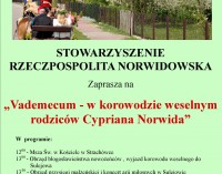 „Vademecum – w korowodzie weselnym rodziców Cypriana Norwida”