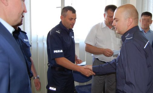 Wyróżnienia dla policjantów wołomińskiej Komendy