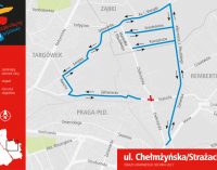 Weekendowe zamknięcie Chełmżyńskiej – objazdy