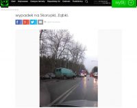Utrudnienia na ul. Skorupki w Ząbkach