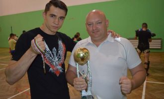 Kamil Ruta z Pucharem Świata Kamil Ruta z Pucharem Świata