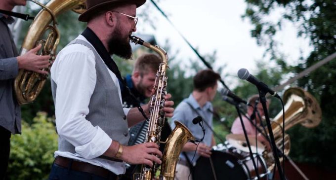 Piątkowy koncert na skwerze Wodiczki