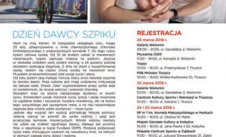 Akcja rejestracji potencjalnych dawców komórek macierzystych krwi i szpiku Akcja rejestracji potencjalnych dawców komórek macierzystych krwi i szpiku