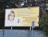 Billboard-owa burmistrz zamiast dobrego menedżera