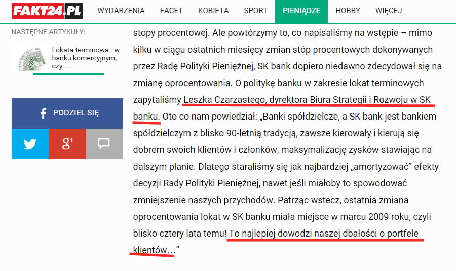 Burmistrz Ząbek o pieniądzach w SK Banku