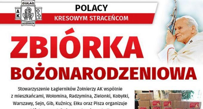 Zbiórka POLACY – KRESOWYM STRACEŃCOM