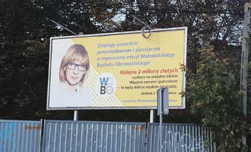 Billboard-owa burmistrz zamiast dobrego menedżera