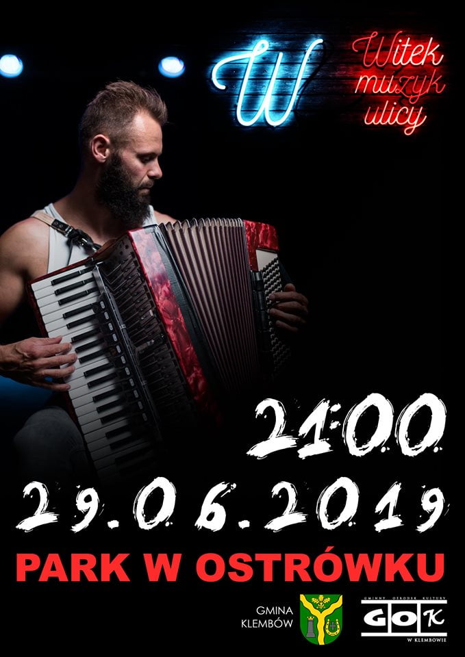 Witek Muzyk Ulicy w Ostrówku (Klembów)