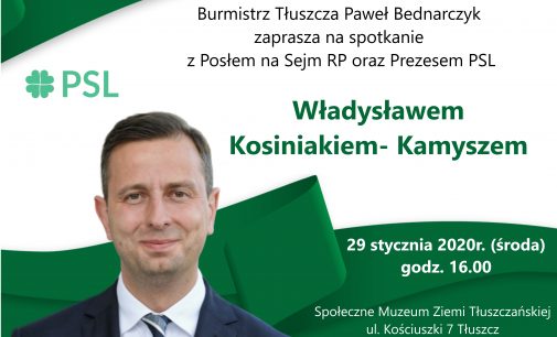 Władysław Kosiniak-Kamysz odwiedzi Tłuszcz