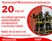 Mazowsze wspiera strażaków